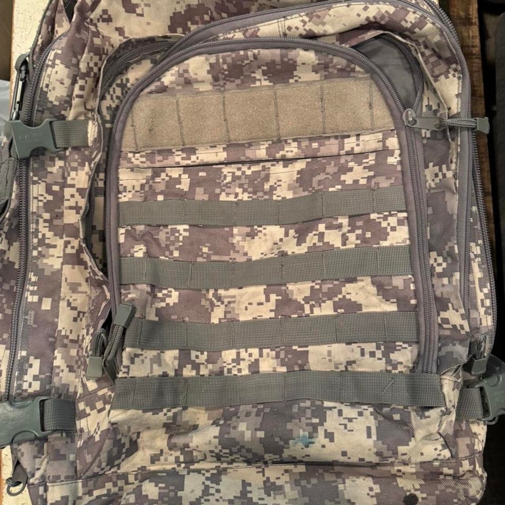 Explorer Tactical Digital ACU Camo Backpack MOLLE Military Style Rucksack Bag